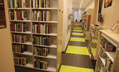 Prenovljeni prostori Knjižnice Šentvid, foto: Nik Rovan