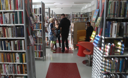 Prenovljena knjiznica Savsko naselje, foto: Nik Rovan
