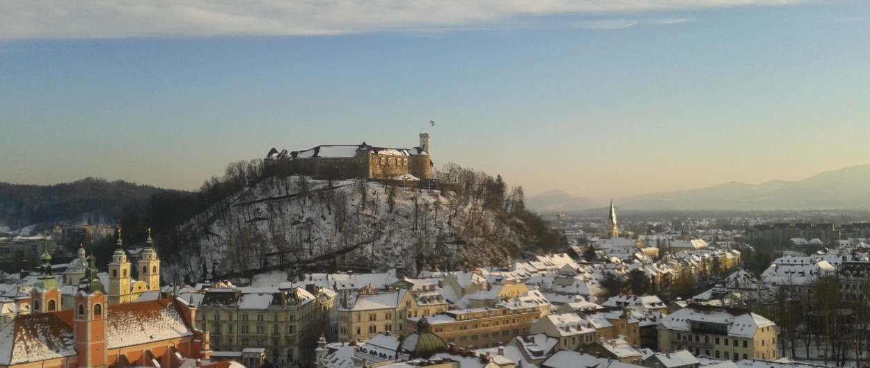 pogled na Ljubljanski grad