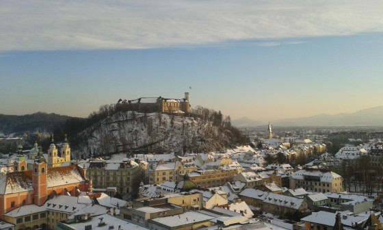 pogled na Ljubljanski grad