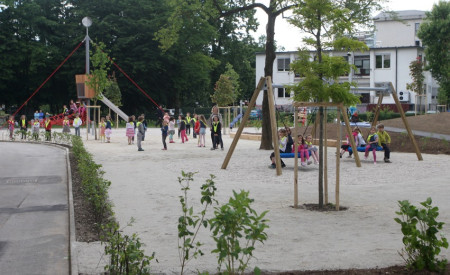 Prenovljeno igrišče v letu 2015, foto: Nik Rovan