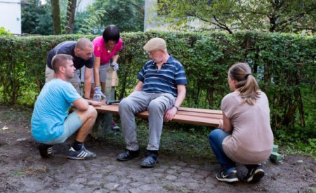 V sklopu projekta Zunaj smo pomagali uresničiti majhne lokalne akcije v Ljubljani Foto: KD Prostorož