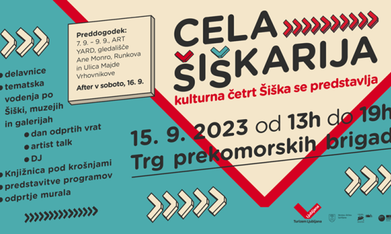 Letak dogodka. Vir: Turizem Ljubljana