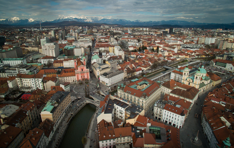 staro mestno jedro foto STA