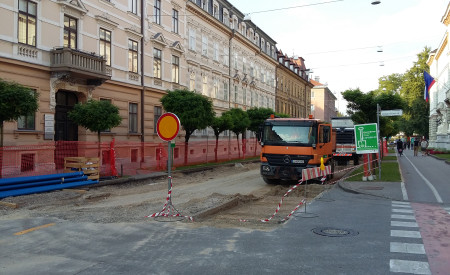 Presernova cesta v delu, foto: Vita Kontic