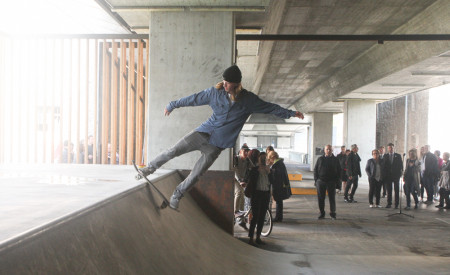 Park pod Fabianijevim mostom, foto: Nik Rovan