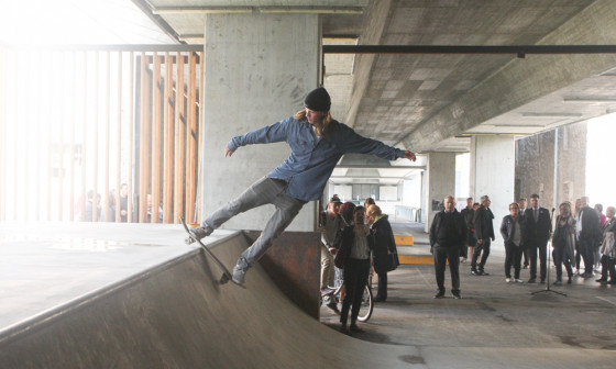 Park pod Fabianijevim mostom, foto: Nik Rovan