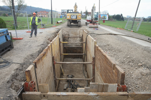 Prenova Litijske ceste, foto: N. Rovan