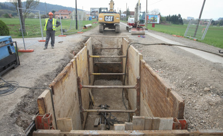 Prenova Litijske ceste, foto: N. Rovan