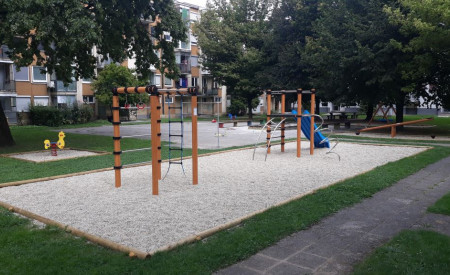 Prenovljeno otrosko igrisce BONIFACIJA 5, vir JP VOKA Snaga