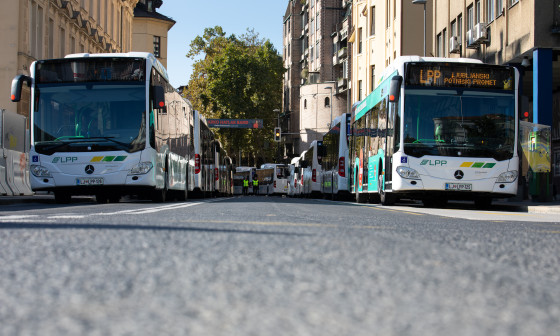 Avtobusi. Foto: B. Pogačar, vir LPP
