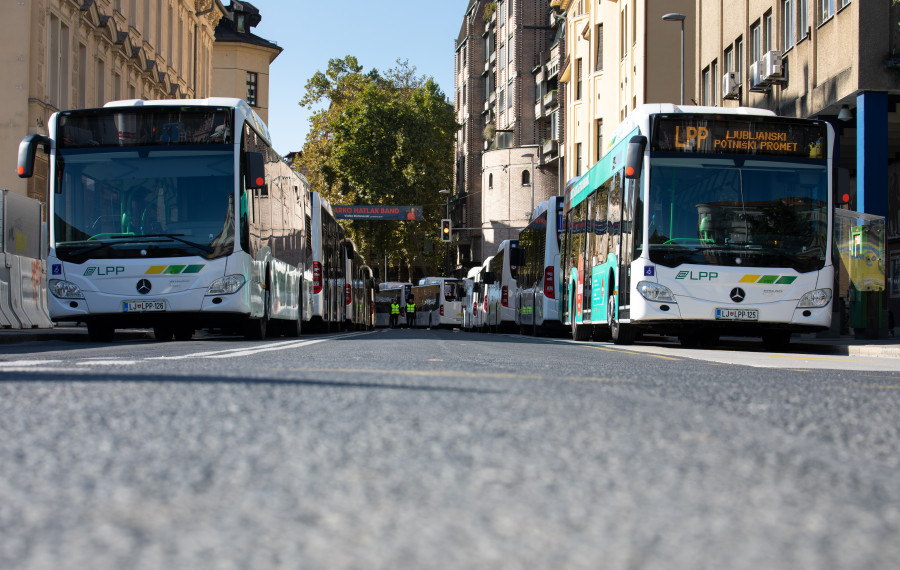 Avtobusi. Foto: B. Pogačar, vir LPP