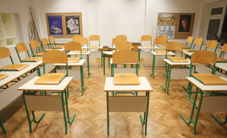 Energetsko in statično obnovljena OŠ Poljane, foto: Nik Rovan