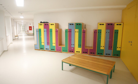 Energetsko in statično obnovljena OŠ Poljane, foto: Nik Rovan