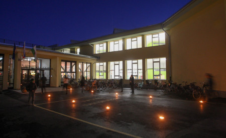 Energetsko in statično obnovljena OŠ Poljane, foto: Nik Rovan