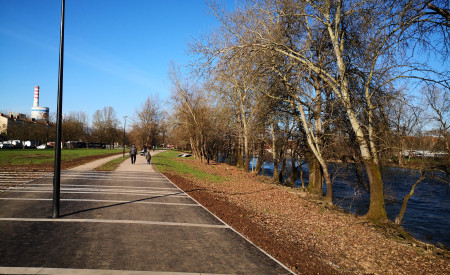 Z urejanjem desnega brega Ljubljanice vzdolž celotnega območja parka smo zaključili decembra 2019, foto: arhiv MOL