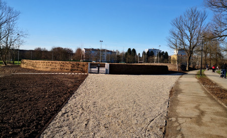 Pasji park v Doživljajskem parku Muste, foto: Helena Regina