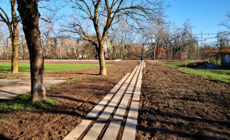 Z urejanjem desnega brega Ljubljanice vzdolž celotnega območja parka smo zaključili decembra 2019, foto: arhiv MOL