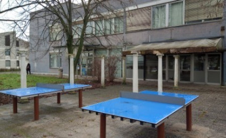 Miz za namizni tenis na Preglov trg. Foto: arhiv MOL