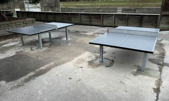 Mizi za namizni tenis na Steletovi ulici. Foto: arhiv MOL