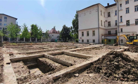 območje je pripravljeno na delo arheologov 