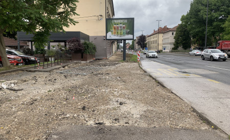 Začeli smo s prenovo Tržaške ceste, junij 2020, foto: arhiv MOL