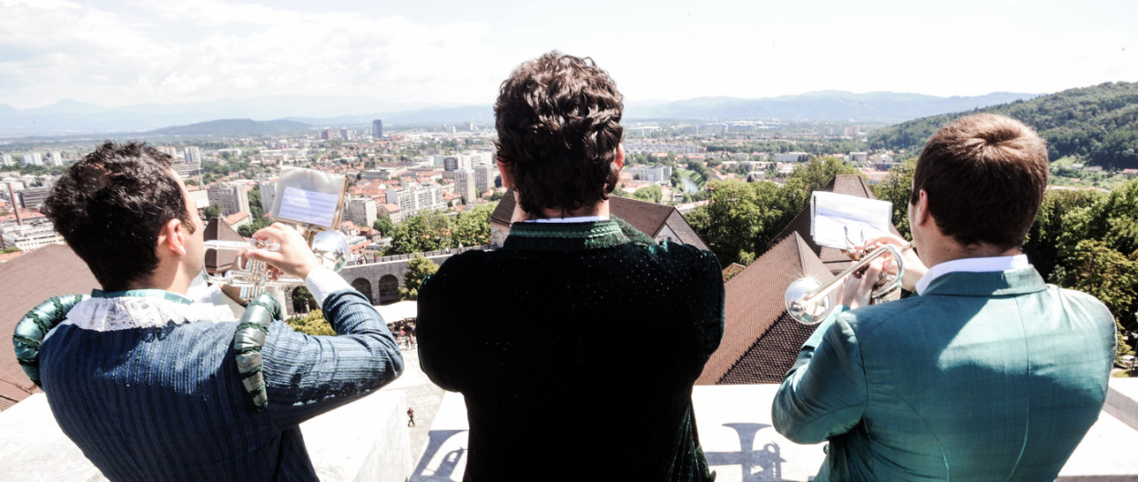Grajski piskači, foto: Sara Bano, vir: Ljubljanski grad