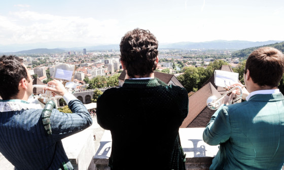 Grajski piskači, foto: Sara Bano, vir: Ljubljanski grad