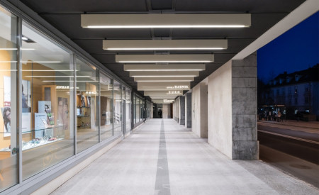 Arkade na južnem delu Slovenske ceste, foto: Virginia Vrecl, Medprostor 