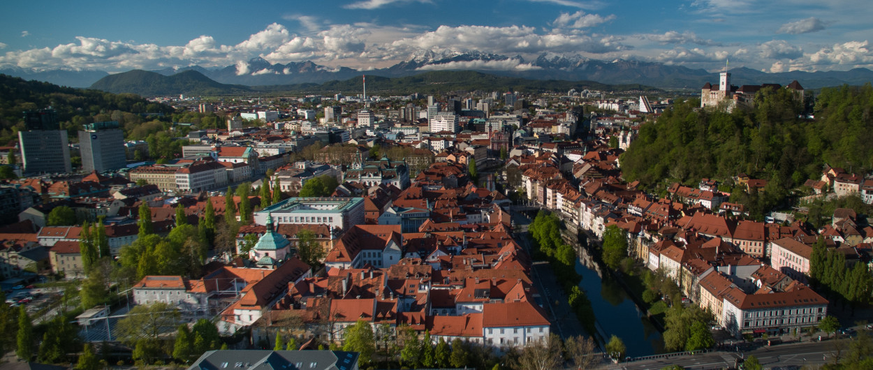 foto panorama Ljubljane
