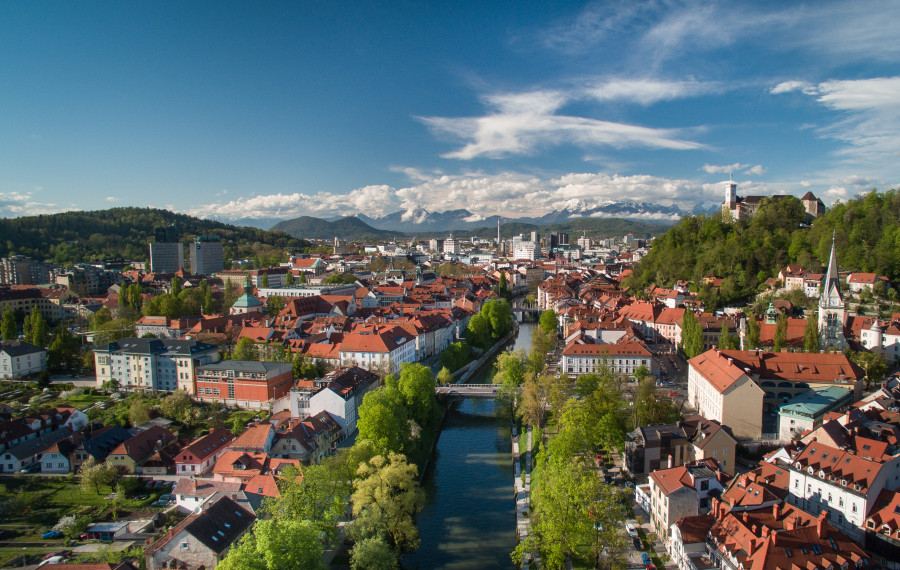 Ljubljana iz zraka