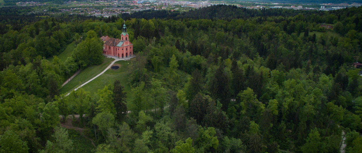 Krajinski park Tivoli, Rožnik in Šišenski hrib. Foto: STA vir MOL