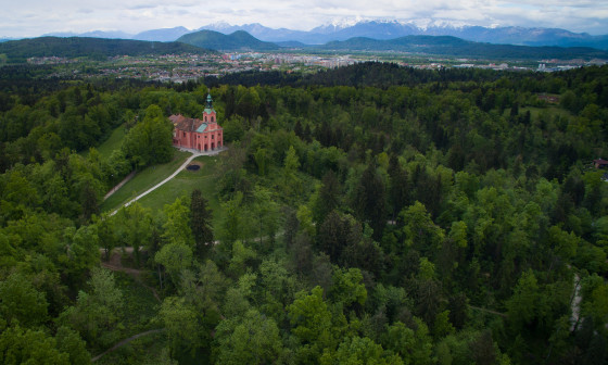 Krajinski park Tivoli, Rožnik in Šišenski hrib. Foto: STA vir MOL