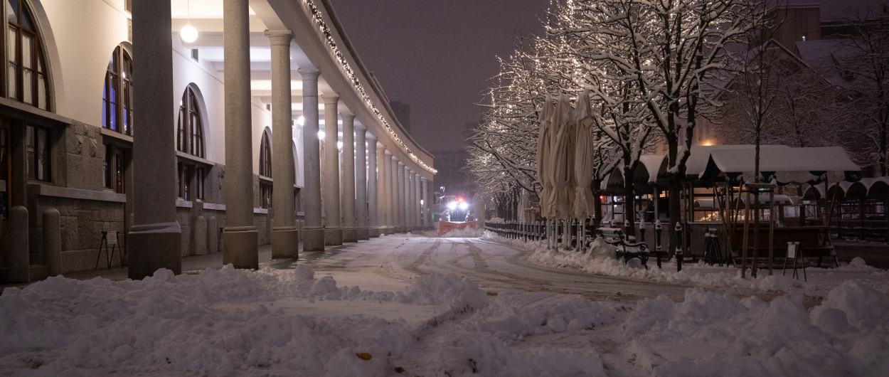 zima v Ljubljani 