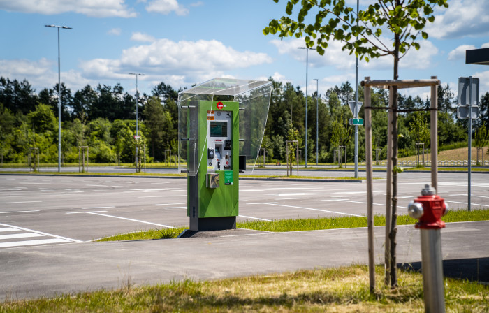 Parkomat na P+R Stanezice, foto: Nino Kolarev, LPT