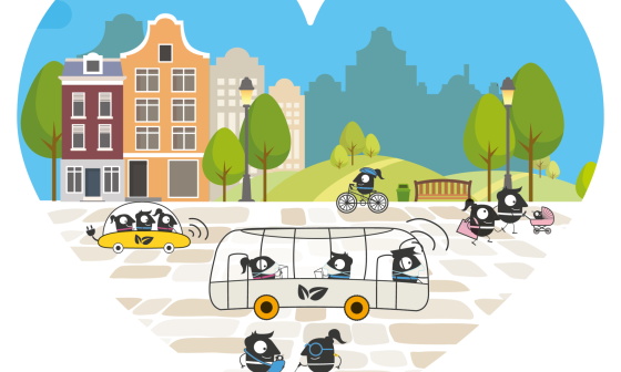 logo Evropskega tedna mobilnosti 2021