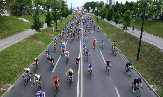 Maraton kolesarjev. Foto: N. Rovan