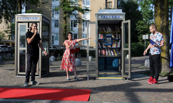 Odprtje govorilnic na Špici, foto: JZ Mladi zmaji