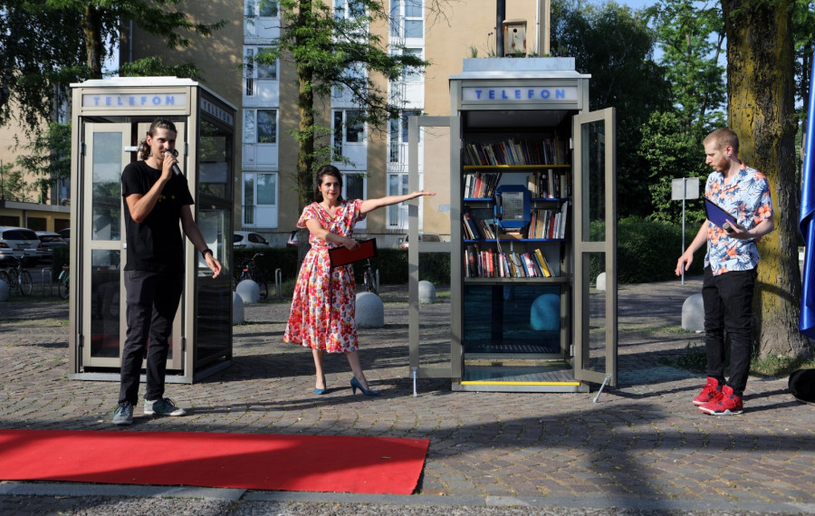 Odprtje govorilnic na Špici, foto: JZ Mladi zmaji