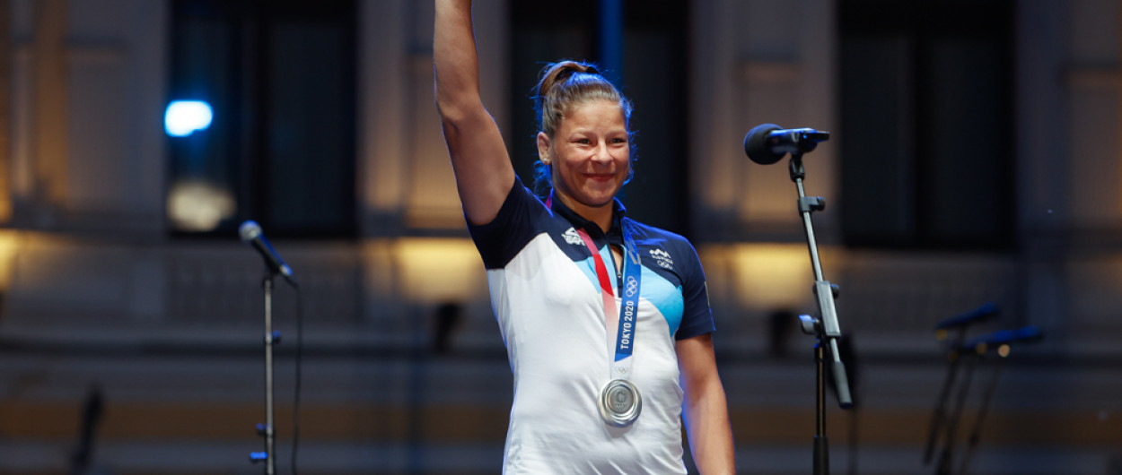 Judoistka Tina Trstenjak. Foto: N. Rovan