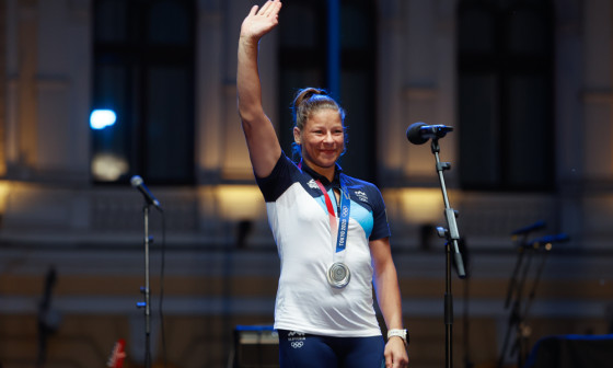Judoistka Tina Trstenjak. Foto: N. Rovan