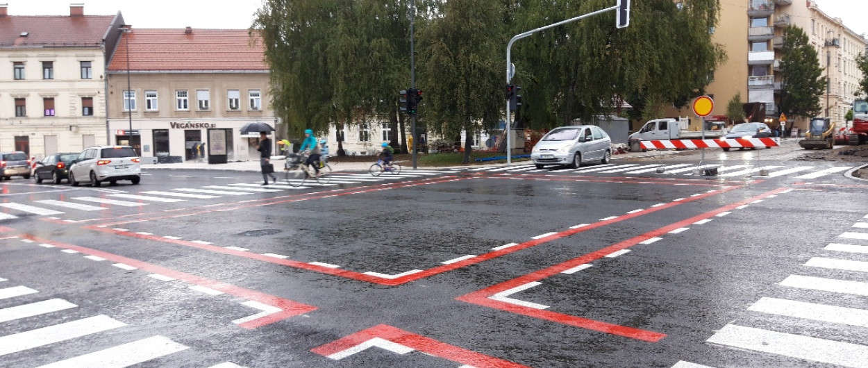 prenovljeno križišče