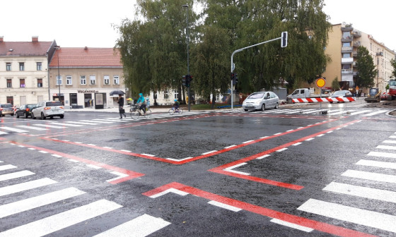 prenovljeno križišče
