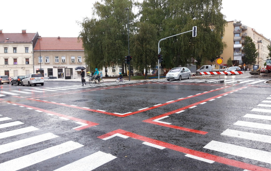 prenovljeno križišče