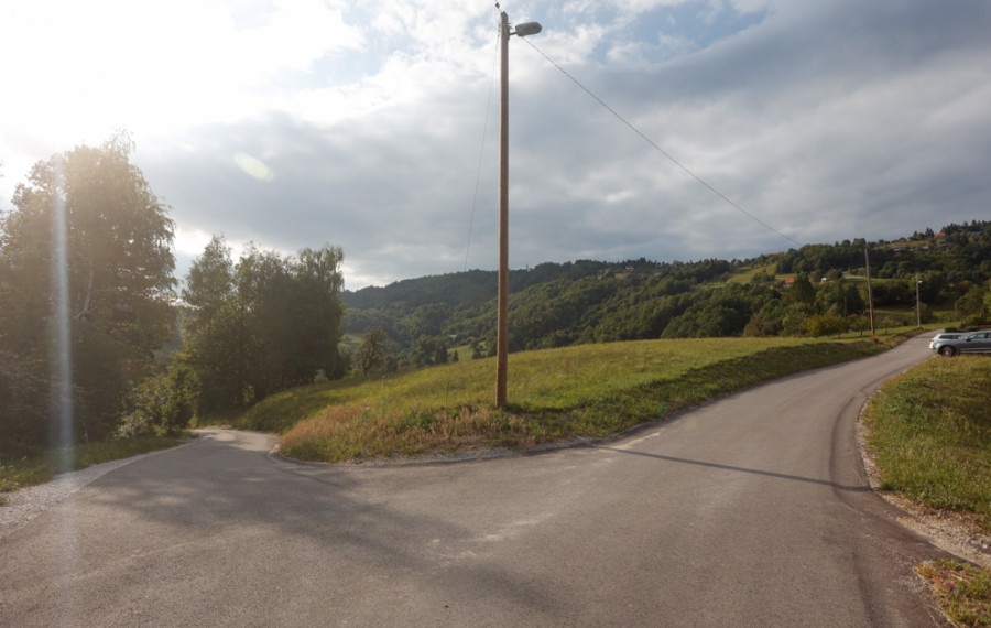 Novo asfaltirana cesta na Dolgem Brdu. Foto: N. Rovan