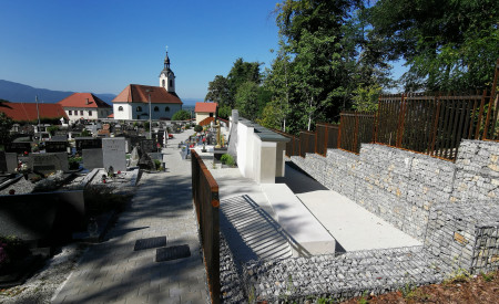 Fotografija razširjenega pokopališča Rodnik