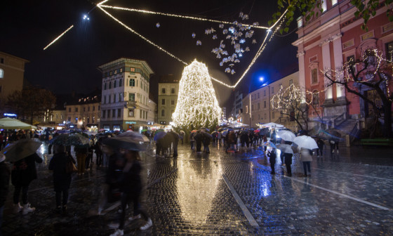 praznična podoba Ljubljane, Prešernov trg