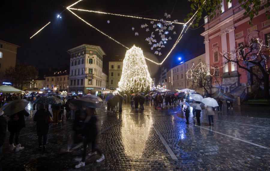 praznična podoba Ljubljane, Prešernov trg