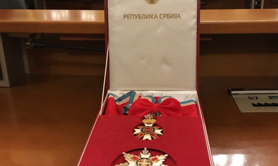 20220215 podelitev drzavnega odlikovanja Srbije Sretenski orden 1