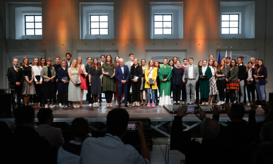 Utrinek s podelitve štipendij 2022/23. Foto: N. Rovan